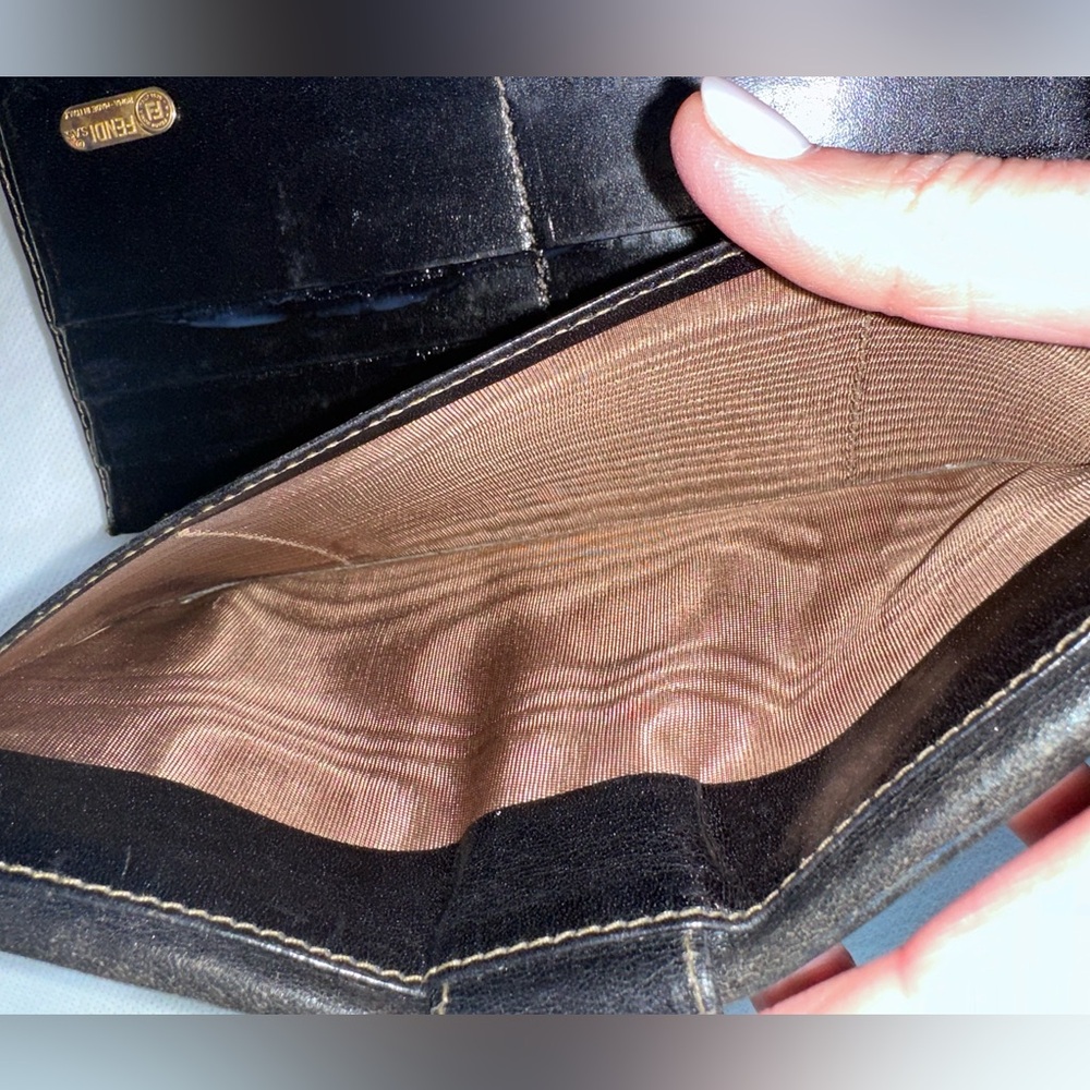 FENDI Zucca Wallet | Made in Italy | Authentic Vintage | Great condition! - Picture 6 of 13